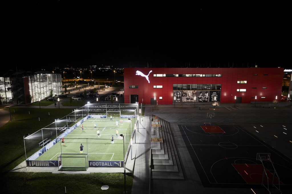 Sicht auf die PUMA Headquarters in Herzogenaurach (Foto Credit Robert Ashcroft- PUMA)