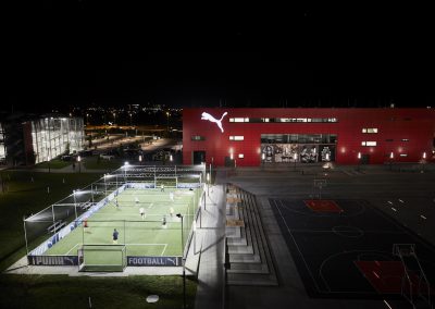 Sicht auf die PUMA Headquarters in Herzogenaurach (Foto Credit Robert Ashcroft- PUMA)